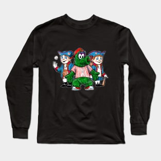 trio of mascots Long Sleeve T-Shirt